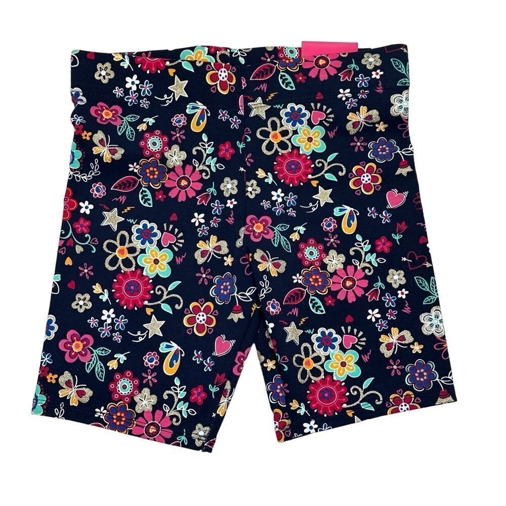 NWT Cynthia Rowley Flower Print Blue Pink Shorts Sz 7/8